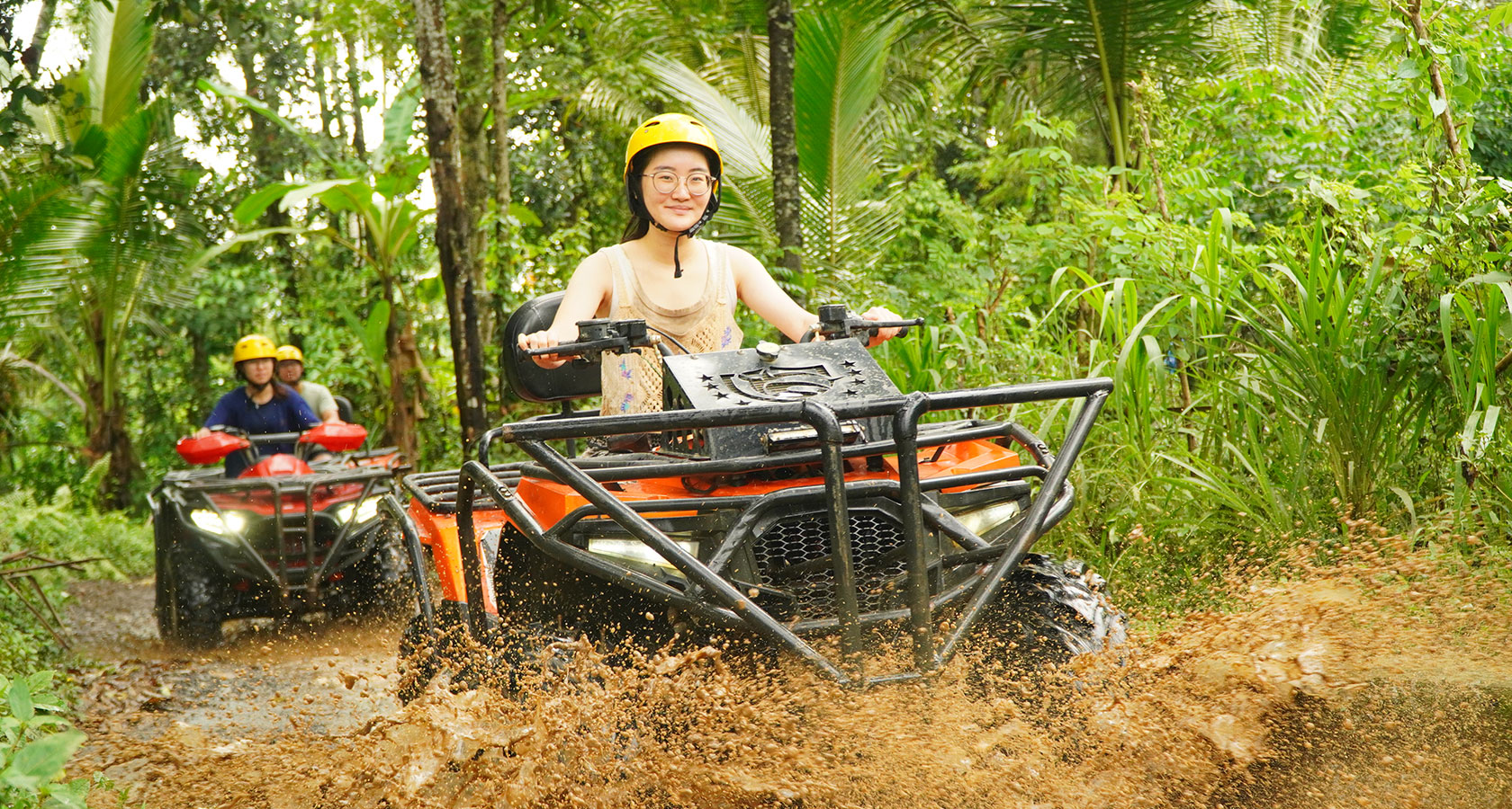 Ultimate Bali Day Adventure: ATV Ride, White Water Rafting & Swing Heaven^4- 6 Hours